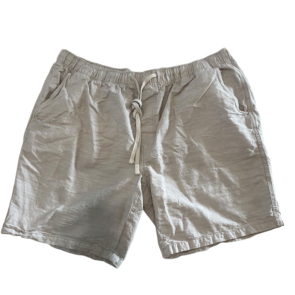Men’s Big & Tall Tan‎ Shorts w/ Pockets St. John’s Bay 4XLT 100% cotton